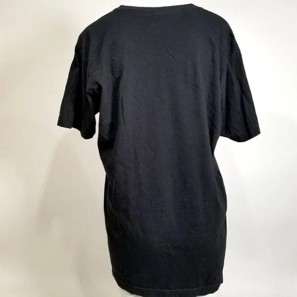 Cantharone Music Rock T-Shirt Tee Shirt Top L Metal Black Owl Punk Gothic Alt - Picture 3 of 5